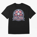 USA 2026 World Cup T-Shirt - Star Spangled Soccer Design - American Host Fan Tee Classic T-Shirt Follow Every Goal of Global Football Passion for FIFA World Cup 2026 Group Stage, Driven by Messi, Neymar and Mbappe, Argentina, France and Brazil,