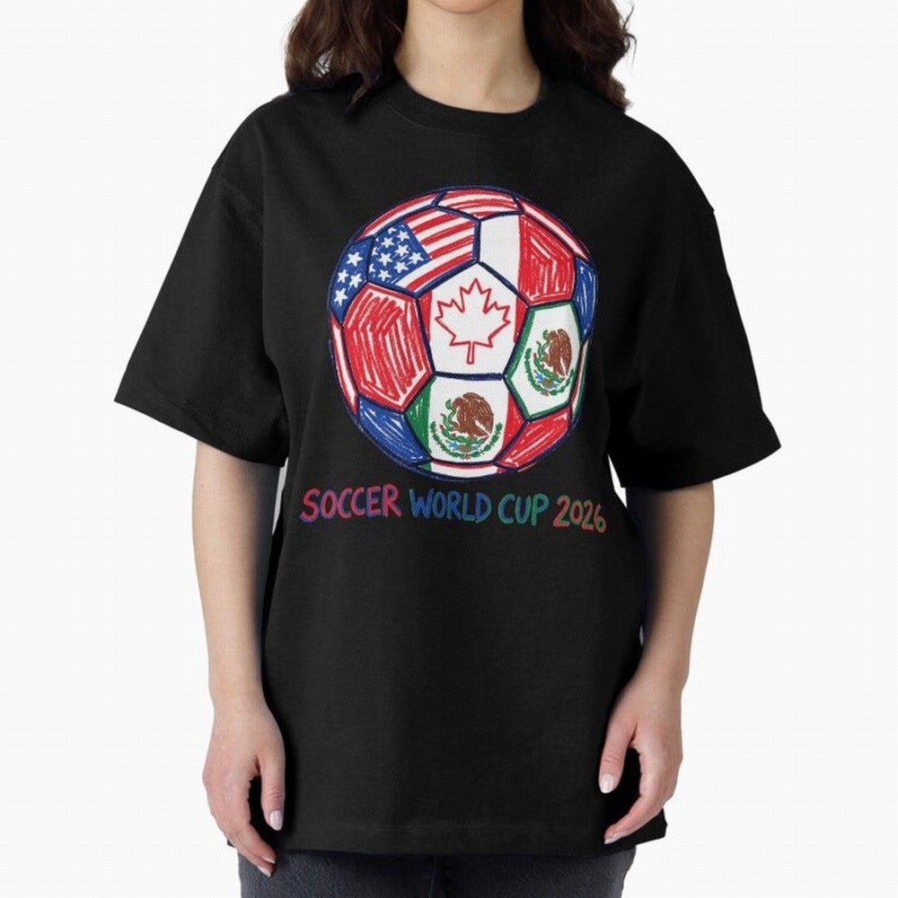 soccer world cup 2026 Classic T-Shirt Bring Global Tournament Vibes to Match Day Hype around FIFA World Cup 2026, CR7 and Messi, Brazil, Match Day Excitement, Supporter Culture, Golden Goals and Global Football Passion; Made for Die Hard