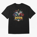 See You in 2026 USA Mexico Canada Soccer Mascot Classic T-Shirt Support FIFA World Cup 2026 for Fans of CR7 and Messi and Portugal, Spain and Germany, Bringing Football History, Final Match Energy, Crowd Noise and Once in a Lifetime Moments; Made