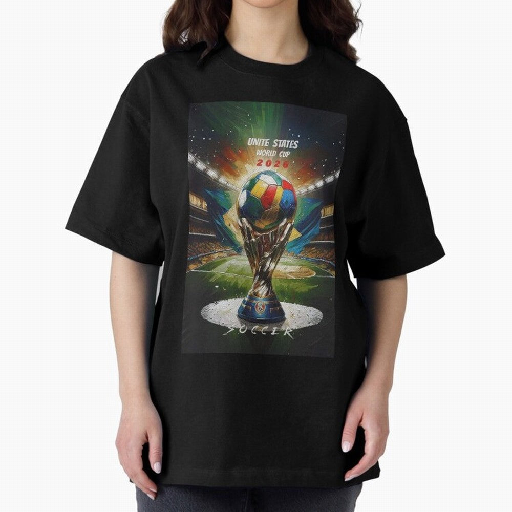 Unite States World Cup Classic T-Shirt Capture the FIFA World Cup 2026 Group Stage Journey through CR7 Highlights, Portugal, Spain and Germany Pride, Vintage Soccer Flavor, Modern Football Stars, National Flags and Final Night Emotion; Made for Die
