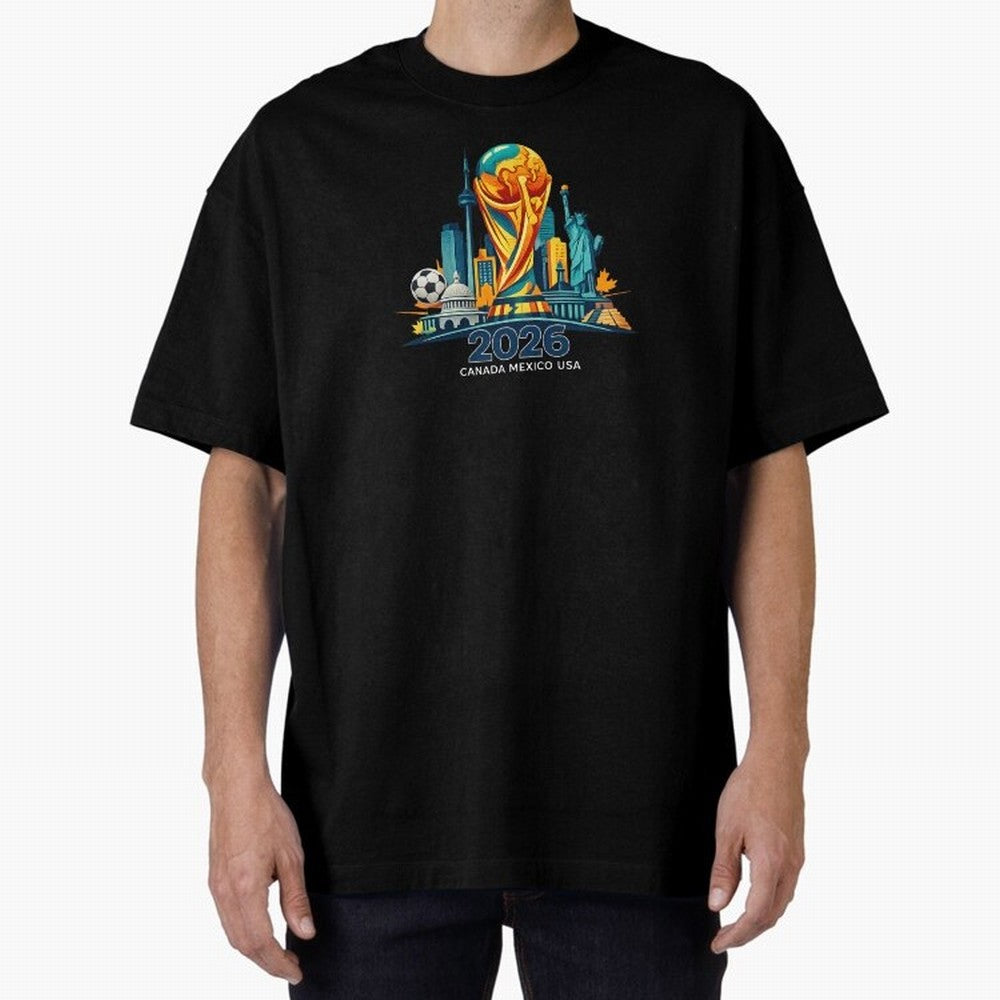 World Football Spirit 2026 - Global Football Championship - USA Canada Mexico Soccer Fan Classic T-Shirt Join the Global Buzz around Global Football Passion for FIFA World Cup 2026 USA Canada Mexico, Made for CR7 and Messi, France, Fan Favorite