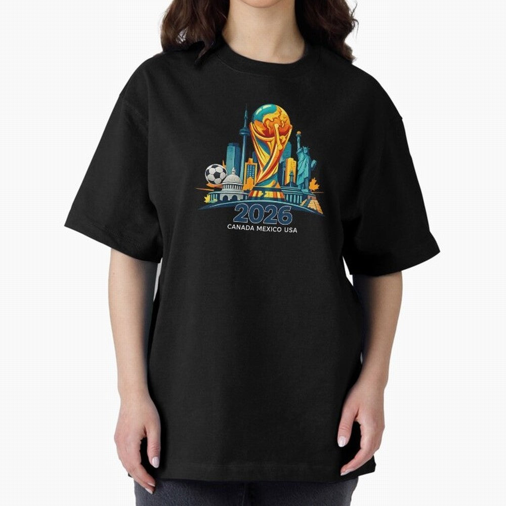World Football Spirit 2026 - Global Football Championship - USA Canada Mexico Soccer Fan Classic T-Shirt Join the Global Buzz around Global Football Passion for FIFA World Cup 2026 USA Canada Mexico, Made for CR7 and Messi, France, Fan Favorite