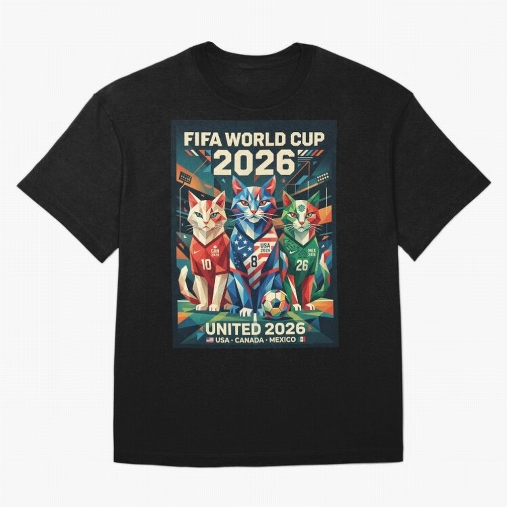 The Cats Football World Cup Classic T-Shirt Enjoy the FIFA World Cup 2026 Group Stage Journey through Neymar, Haaland and Cristiano Ronaldo Highlights, Netherlands Pride, Supporter Pride, Iconic Celebrations, Legendary Names and Global Match Day