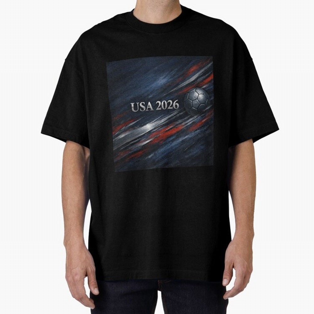 USA 2026 Soccer Event Design Classic T-Shirt Show Love for Legendary Goals in FIFA World Cup 2026 for Fans of Messi, Neymar and Mbappe and Germany, Bringing Championship Spirit, Famous Goals, Roaring Crowds and International Football Unity; Great