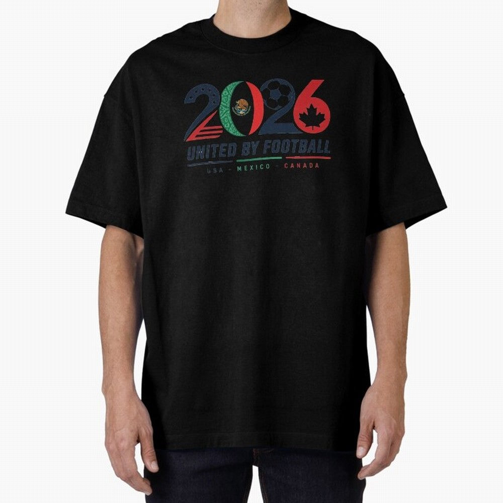United by Football 2026 Soccer Design Classic T-Shirt Treasure Match Day Hype around FIFA World Cup 2026 USA Canada Mexico, Neymar, Haaland and Cristiano Ronaldo, Spain and Netherlands, Football Festival Excitement, Trophy Ambitions, Country