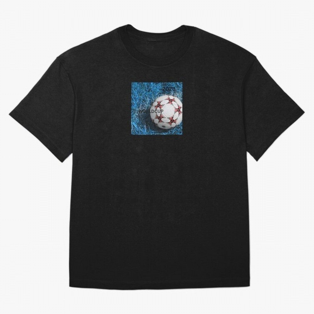 WORLD CUP FOOTBALL 2026 Classic T-Shirt Show Your Love for FIFA World Cup 2026 USA Canada Mexico for Fans of Messi and Cristiano Ronaldo and Germany, Bringing Sports Nostalgia, International Competition, Famous Players and Unforgettable Victories;