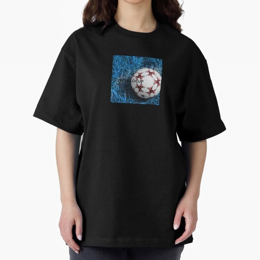 WORLD CUP FOOTBALL 2026 Classic T-Shirt Show Your Love for FIFA World Cup 2026 USA Canada Mexico for Fans of Messi and Cristiano Ronaldo and Germany, Bringing Sports Nostalgia, International Competition, Famous Players and Unforgettable Victories;