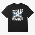 Scotland 2026 Football Qualification National Pride Classic T-Shirt Unlock Global Football Passion for FIFA World Cup 2026 USA Canada Mexico, Driven by Cristiano Ronaldo, Portugal, Spain and Germany, Football Festival Excitement, Trophy Ambitions,
