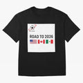 Road to World Cup 2026 Football Journey Classic T-Shirt Celebrate Football Heritage in FIFA World Cup 2026 Group Stage for Fans of Cristiano Ronaldo and Spain and Netherlands, Bringing Stadium Chants, National Pride, Trophy Dreams and Unforgettable