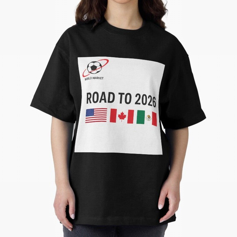 Road to World Cup 2026 Football Journey Classic T-Shirt Celebrate Football Heritage in FIFA World Cup 2026 Group Stage for Fans of Cristiano Ronaldo and Spain and Netherlands, Bringing Stadium Chants, National Pride, Trophy Dreams and Unforgettable