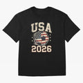 USA 2026 World Cup Soccer Classic T-Shirt Represent the Passion of the FIFA World Cup 2026 Group Stage Journey through CR7 and Messi Highlights, Brazil Pride, Worldwide Fan Energy, Dramatic Goals, Stadium Lights and Championship Celebrations; Great