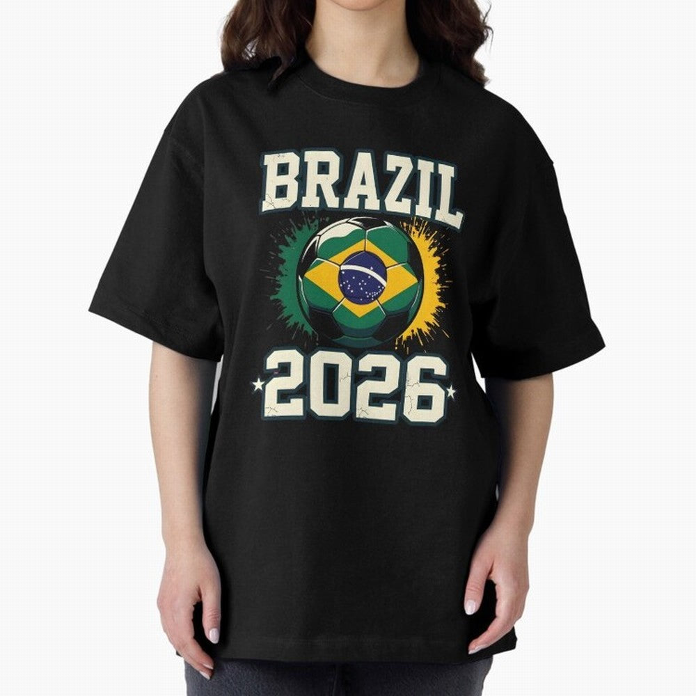 Brazil Soccer Football 2026 Classic T-Shirt Bring Champion Energy into the FIFA World Cup 2026 Journey through Haaland Highlights, Argentina Pride, Football Festival Excitement, Trophy Ambitions, Country Rivalries and Star Player Buzz; Made for Die