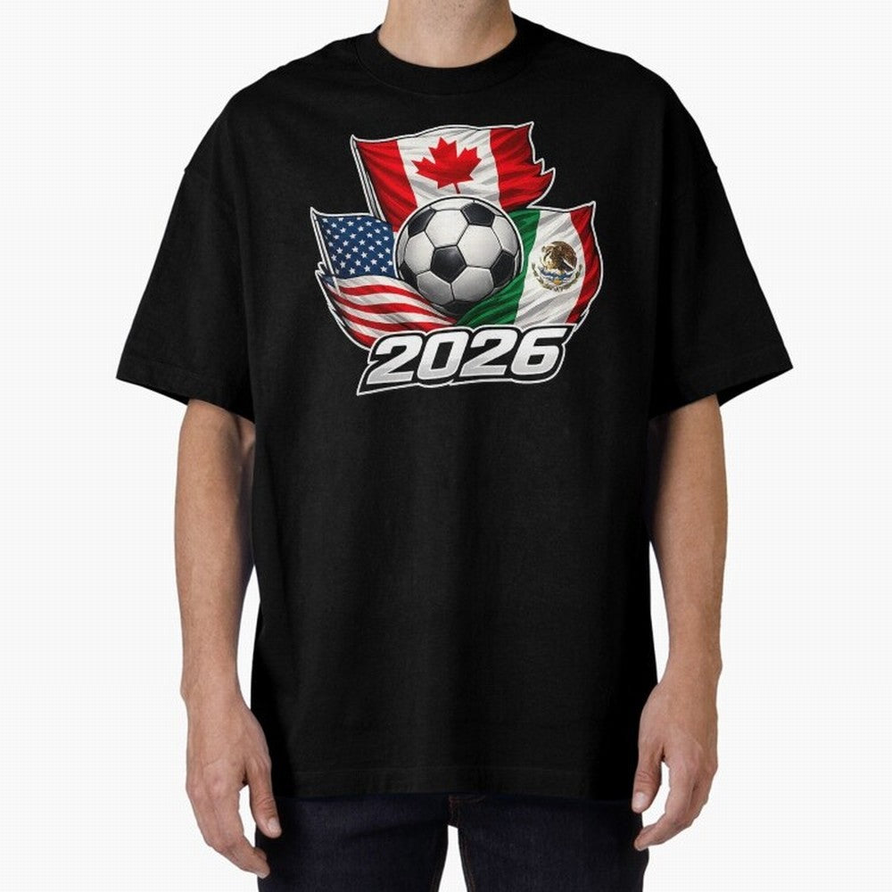 Soccer 2026 USA Canada Mexico ¨C World Football Flags Classic T-Shirt Represent Football Lovers during the FIFA World Cup 2026 Journey through Messi and Cristiano Ronaldo Highlights, Germany Pride, Game Day Rituals, Football Legends, Country Pride
