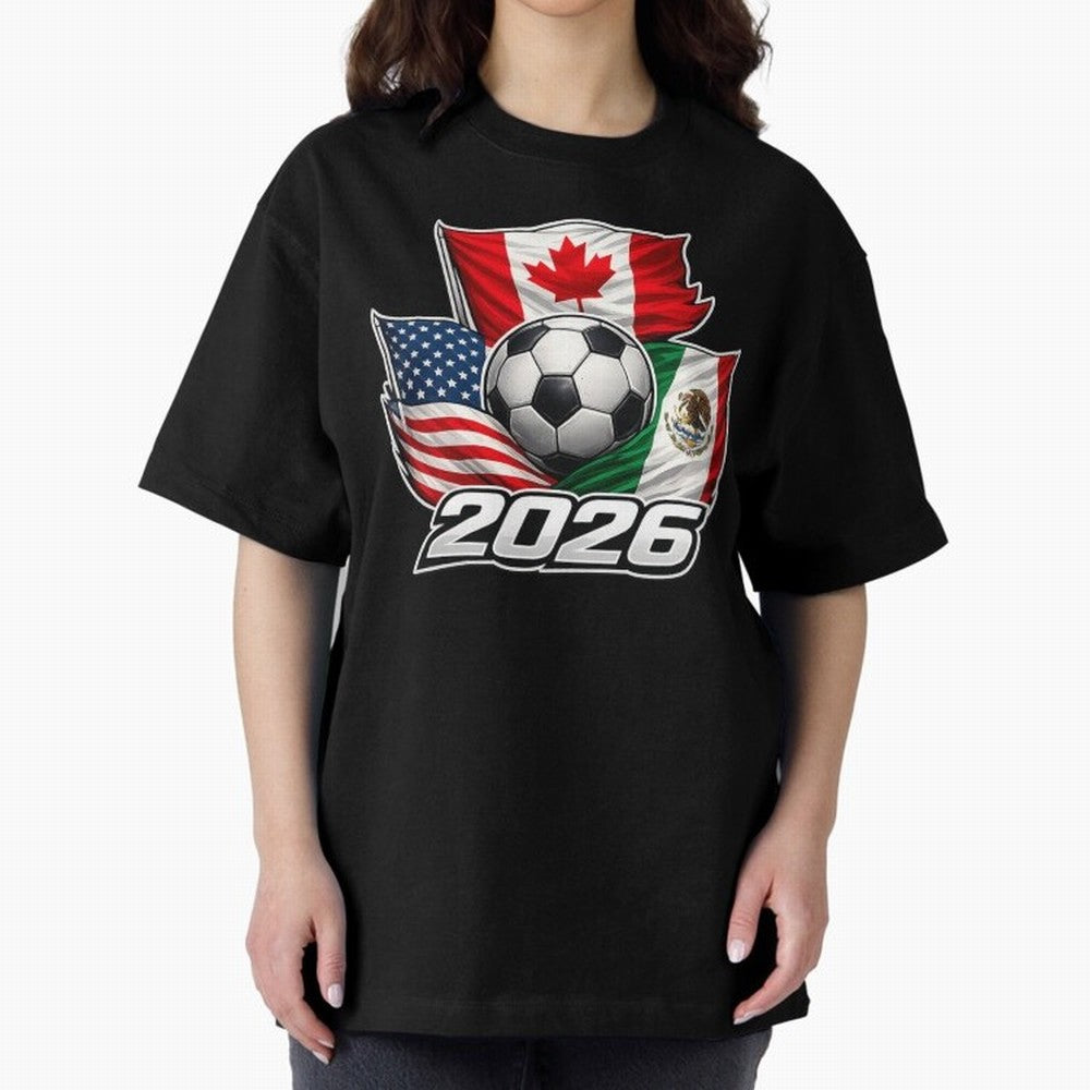 Soccer 2026 USA Canada Mexico ¨C World Football Flags Classic T-Shirt Represent Football Lovers during the FIFA World Cup 2026 Journey through Messi and Cristiano Ronaldo Highlights, Germany Pride, Game Day Rituals, Football Legends, Country Pride