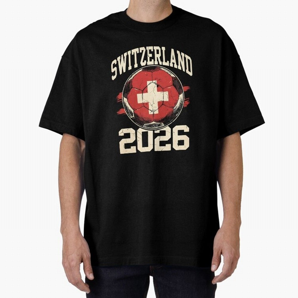 Switzerland 2026 World Cup Classic T-Shirt Create FIFA World Cup 2026 USA Canada Mexico for Fans of Cristiano Ronaldo and England, Bringing Stadium Memories, Football Loyalty, International Chants and Championship Tradition; Built for Supporters