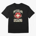 Switzerland 2026 World Cup Classic T-Shirt Create FIFA World Cup 2026 USA Canada Mexico for Fans of Cristiano Ronaldo and England, Bringing Stadium Memories, Football Loyalty, International Chants and Championship Tradition; Built for Supporters