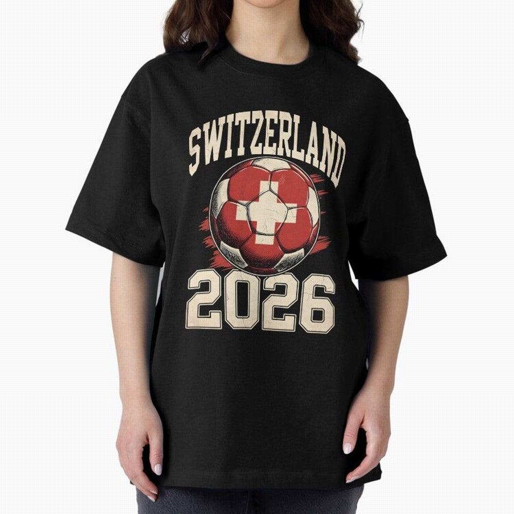 Switzerland 2026 World Cup Classic T-Shirt Celebrate Every Goal in Global Football Passion for FIFA World Cup 2026, Filled with Messi, Neymar and Mbappe, France, Game Day Rituals, Football Legends, Country Pride and the Road to the Final; Created
