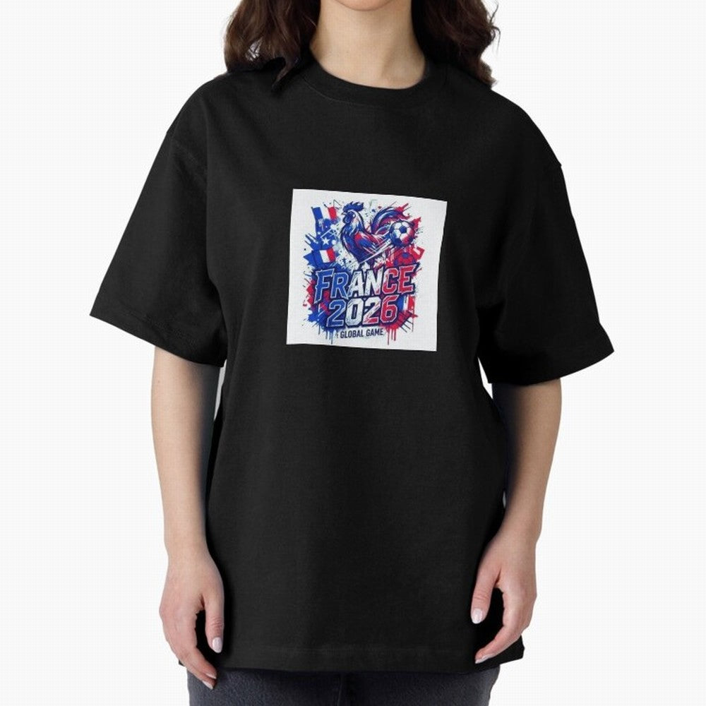 France World Cup 2026 Classic T-Shirt Capture Stadium Memories from FIFA World Cup 2026 Inspired by CR7 and Messi, Argentina and Brazil Energy, Championship Spirit, Famous Goals, Roaring Crowds and International Football Unity; Perfect for People