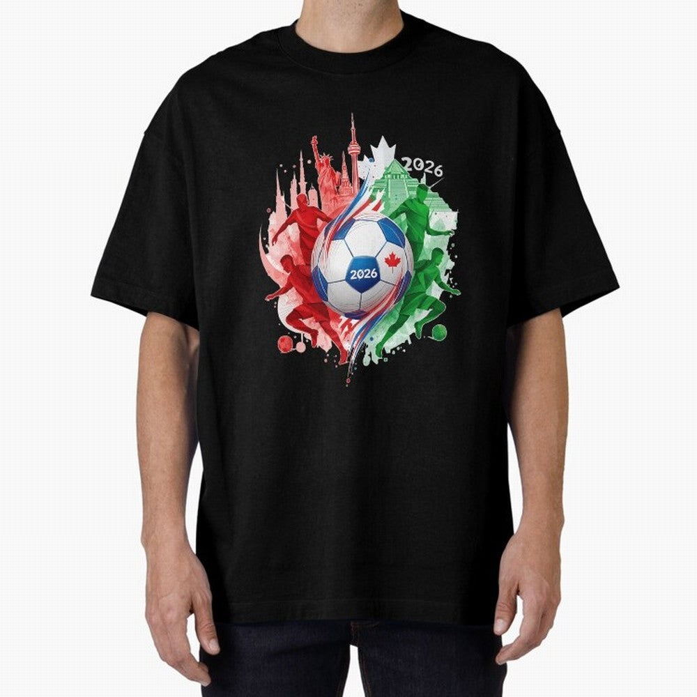 Internation Unity 2026 Classic T-Shirt Celebrate Fan Culture around FIFA World Cup 2026 for Fans of Messi and Argentina, Bringing Championship Spirit, Famous Goals, Roaring Crowds and International Football Unity; Perfect for Fans, Collectors,