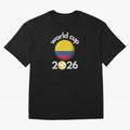 Columbia Flag World Cup 2026 Soccer Design ¨C Columbian Football Futbol Classic T-Shirt Show Fan Pride Across the FIFA World Cup 2026 Journey through Cristiano Ronaldo, Haaland and CR7 Highlights, Portugal, Spain and Germany Pride, Tournament Hype,