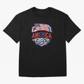 America World Cup 2026 ¨C USA Football Classic T-Shirt Carry the Colors and Pride of FIFA World Cup 2026 USA Canada Mexico Driven by Neymar, Haaland and Cristiano Ronaldo, Germany Energy, Supporter Pride, Iconic Celebrations, Legendary Names and