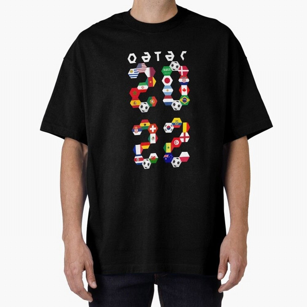 QATAR 2022 WORLD CUP SOCCER TOURNAMENT Classic T-Shirt Capture Stadium Memories from the FIFA World Cup 2026 Group Stage Journey through Cristiano Ronaldo Highlights, France and Portugal Pride, Soccer Culture, Superstar Moments, National Team