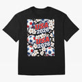 USA 2026 Soccer World Cup Pattern - Artistic Picasso Style Football Classic T-Shirt Bring International Match Energy to FIFA World Cup 2026 Group Stage Driven by Mbappe, Argentina Energy, Football Passion, Legendary Performances, Festival Vibes and