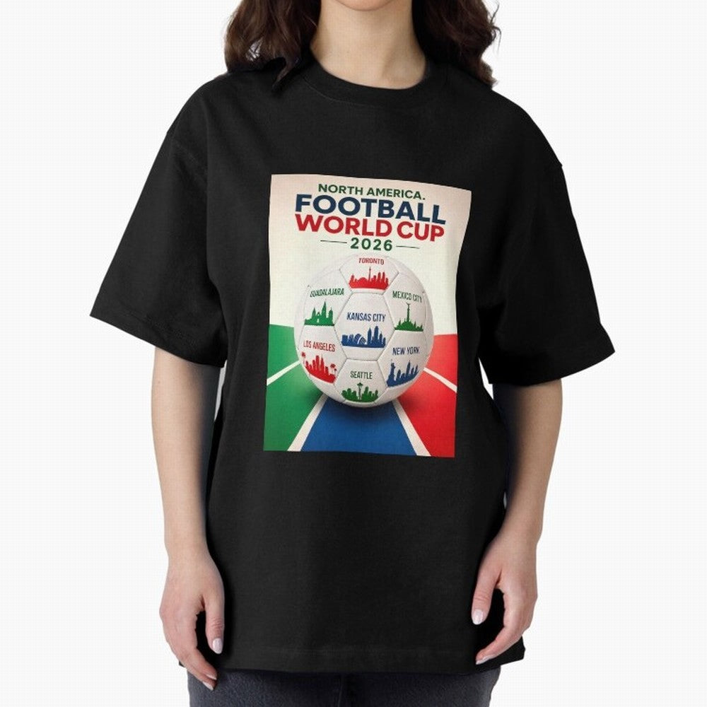 North America Football 2026 Classic T-Shirt Turn Football Passion into the FIFA World Cup 2026 USA Canada Mexico Journey through Mbappe and Neymar Highlights, Brazil, Portugal and Argentina Pride, Classic Soccer Heritage, Championship Pressure, Fan