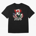 Soccer 2026 USA Canada Mexico ¨C World Football Flags Design Classic T-Shirt Celebrate Every Goal in FIFA World Cup 2026 USA Canada Mexico Spirit, Capturing Spain and Netherlands, Neymar, Game Day Rituals, Football Legends, Country Pride and the