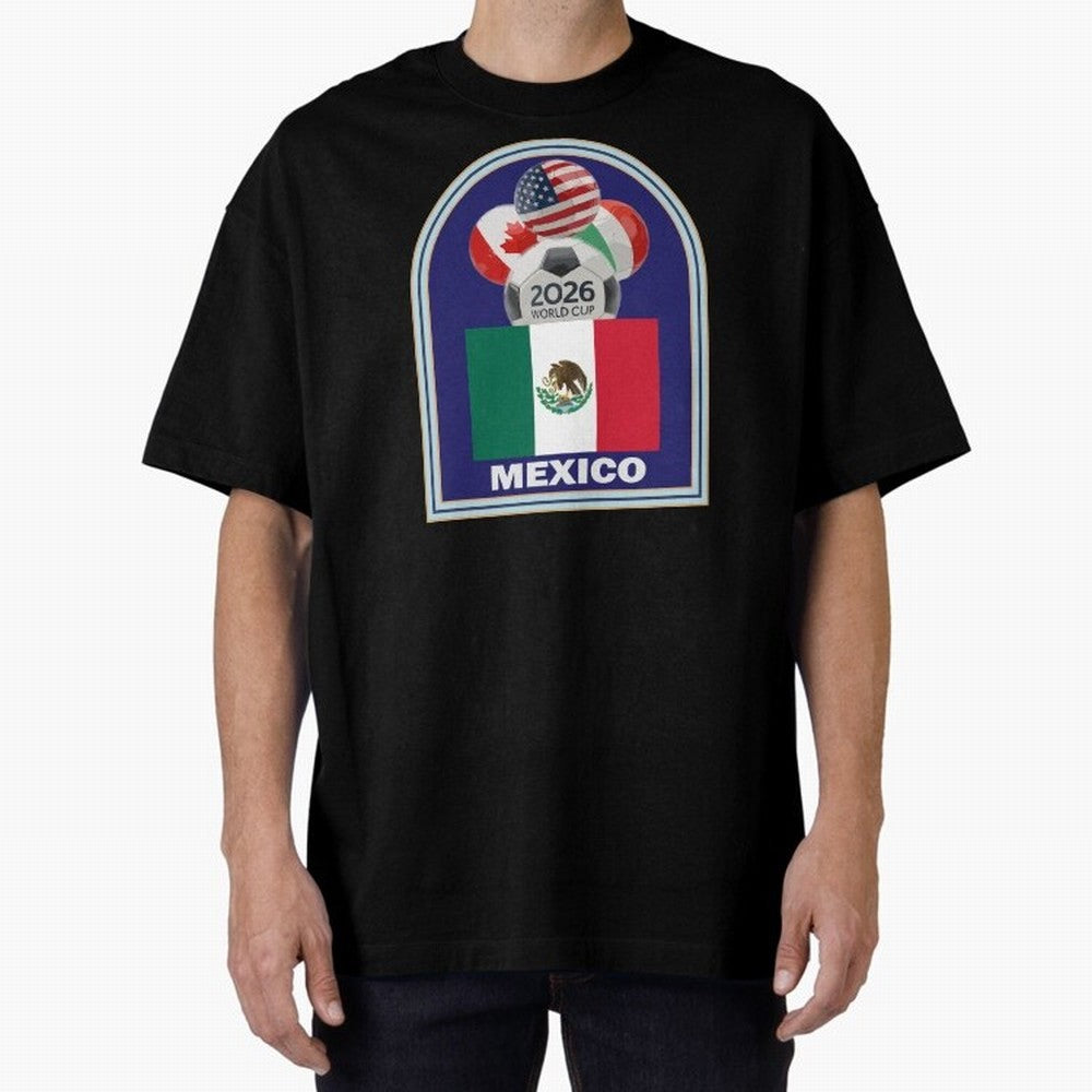 Mexico 2026 Soccer T-shirt Classic T-Shirt Join FIFA World Cup 2026 Spirit, Featuring Brazil, Messi, Neymar and Mbappe, Fan Favorite Moments, National Team Passion, Big Match Drama and Soccer History; Ideal for Football Dads, Football Moms,