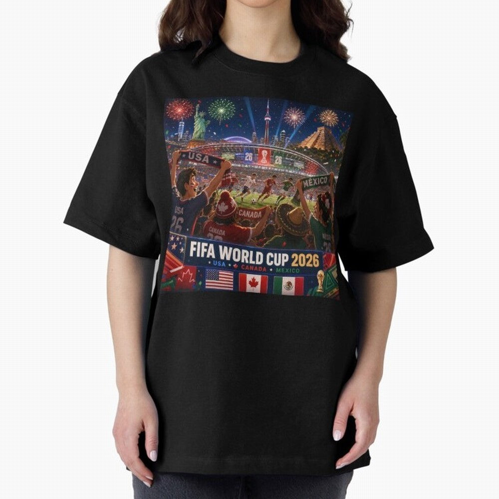 ? One Ball Three Nations 2026 #football 2026 Classic T-Shirt Bring Home Match Day Hype around FIFA World Cup 2026 USA Canada Mexico, Cristiano Ronaldo, Haaland and CR7, Brazil, Retro Football Energy, Iconic Rivalries, Trophy Chase Drama and Stadium