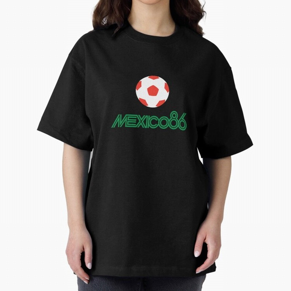 Mexico Soccer World Cup 1986 Classic T-Shirt Show Passion for the Stars of FIFA World Cup 2026 Group Stage for Fans of CR7 and England, France and Netherlands, Bringing Soccer Culture, Superstar Moments, National Team Dreams and Competitive Fire;