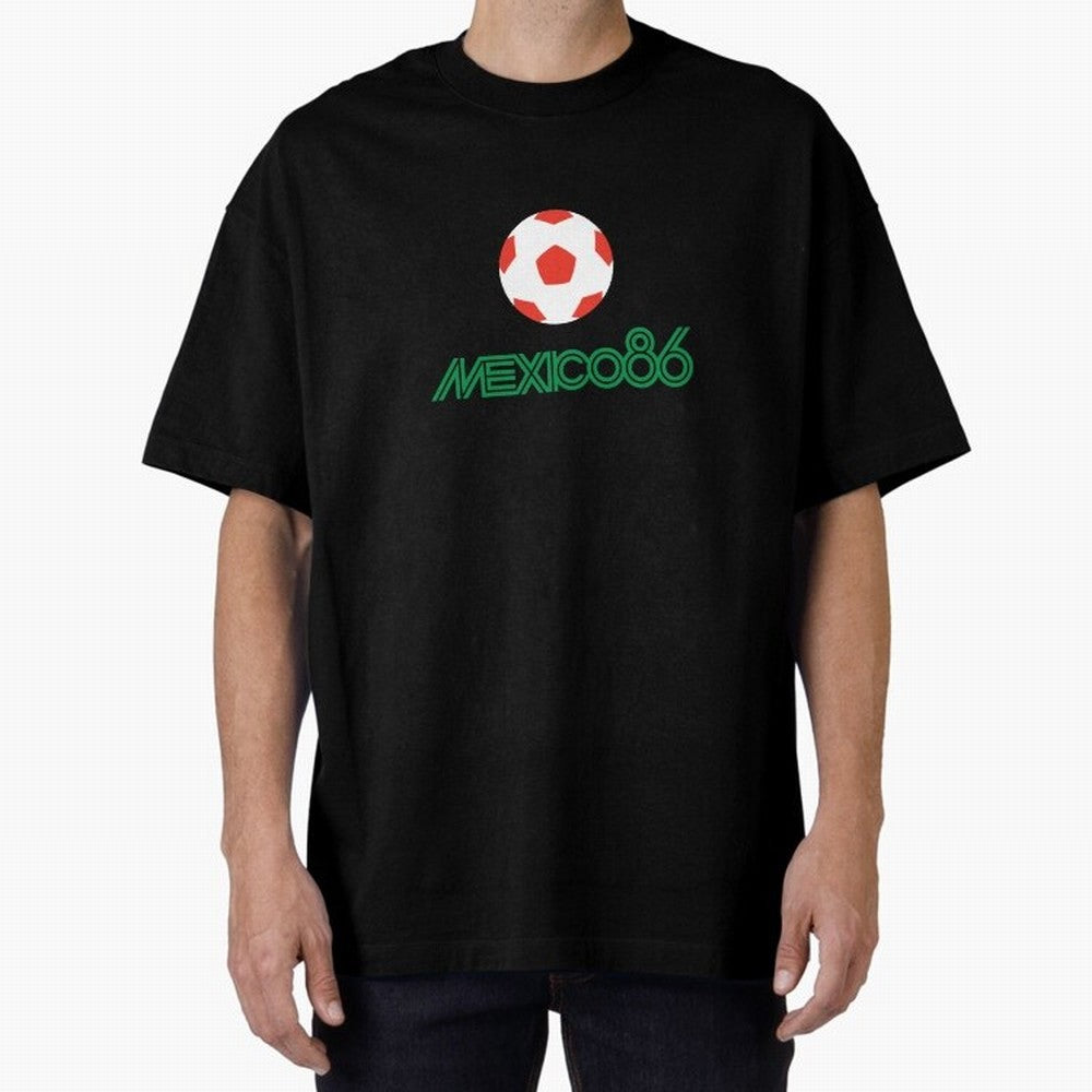 Mexico Soccer World Cup 1986 Classic T-Shirt Show Passion for the Stars of FIFA World Cup 2026 Group Stage for Fans of CR7 and England, France and Netherlands, Bringing Soccer Culture, Superstar Moments, National Team Dreams and Competitive Fire;