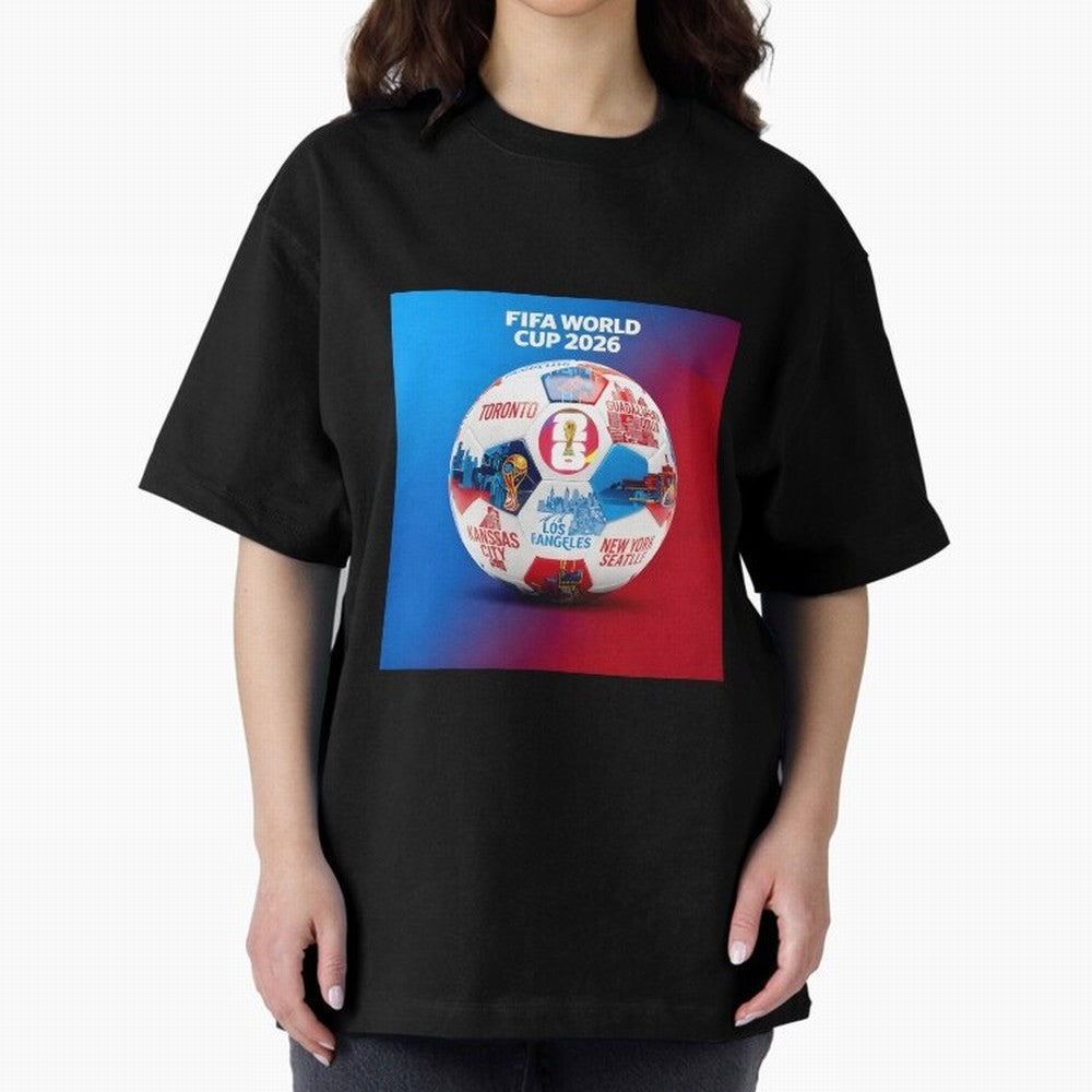 North America Football 2026 Classic T-Shirt Bring Supporter Culture to FIFA World Cup 2026 USA Canada Mexico for Fans of Messi, Neymar and Mbappe and England, France and Netherlands, Bringing Football History, Final Match Energy, Crowd Noise and