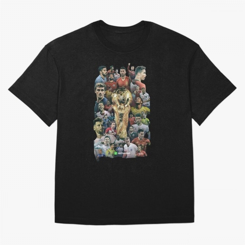 All Football Classic T-Shirt Make the Season About Match Day Hype around FIFA World Cup 2026 Group Stage, CR7 and Messi, Argentina, France and Brazil, Soccer Culture, Superstar Moments, National Team Dreams and Competitive Fire; Built for