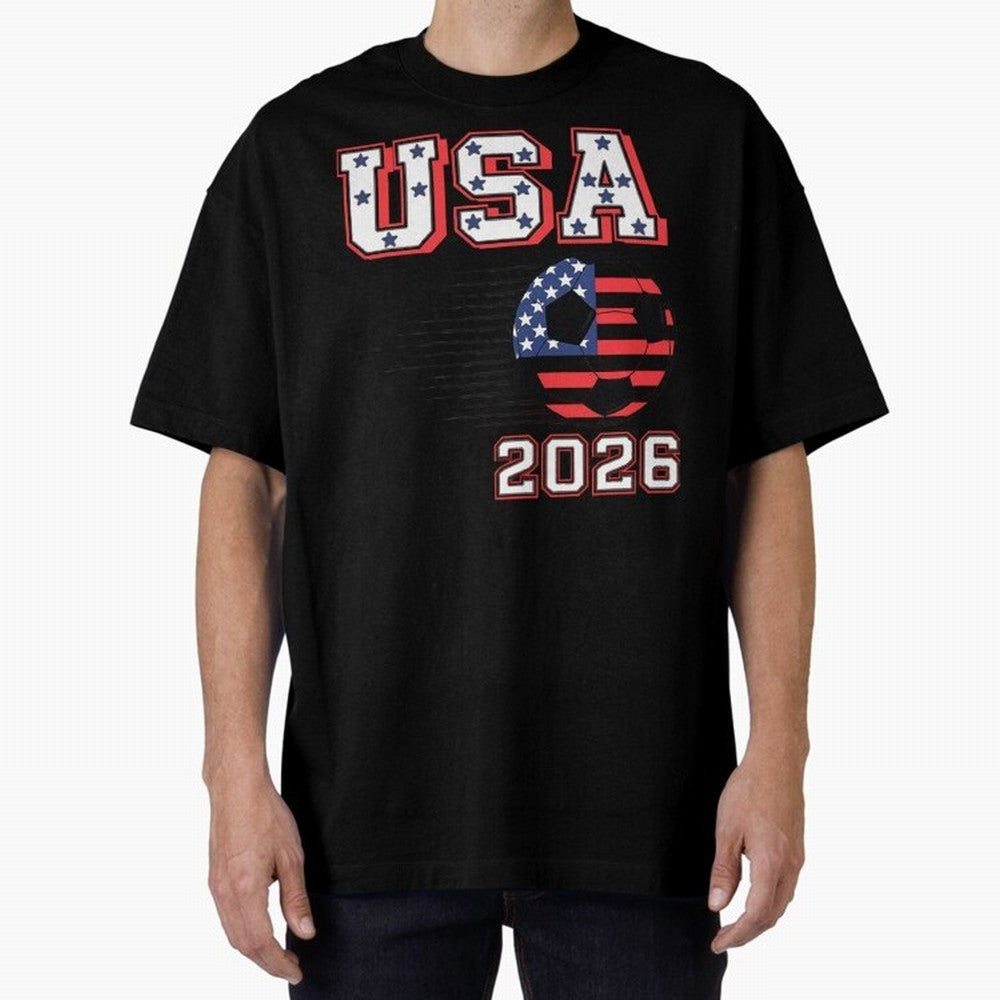 Vintage USA World Cup, Fifa World Cup 2026 Classic T-Shirt Celebrate Football Heritage in Global Football Passion for FIFA World Cup 2026 Group Stage, Centered on CR7 and Messi, Argentina, France and Brazil, Football History, Final Match Energy,