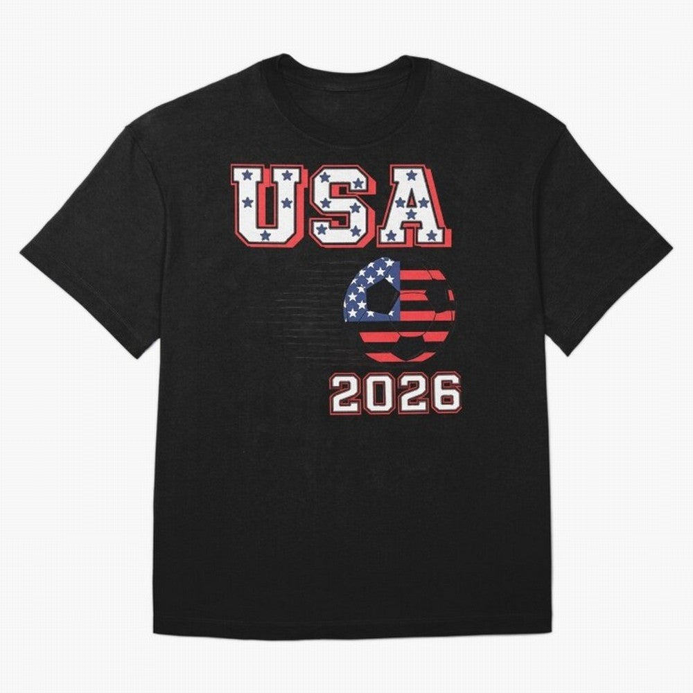 Vintage USA World Cup, Fifa World Cup 2026 Classic T-Shirt Celebrate Football Heritage in Global Football Passion for FIFA World Cup 2026 Group Stage, Centered on CR7 and Messi, Argentina, France and Brazil, Football History, Final Match Energy,