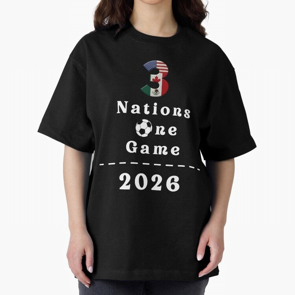 World Cup 2026 Host Nations Classic T-Shirt Represent Fans Who Live for the FIFA World Cup 2026 USA Canada Mexico Journey through CR7 Highlights, France Pride, Football History, Final Match Energy, Crowd Noise and Once in a Lifetime Moments; Made