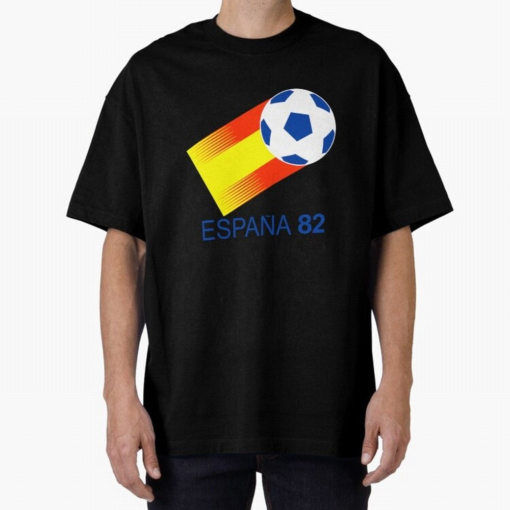 Spain Espana 82 World Cup Soccer 80s Classic T-Shirt Follow the Final Road of Global Football Passion for FIFA World Cup 2026 Group Stage, Built around Haaland, Brazil, Vintage Soccer Flavor, Modern Football Stars, National Flags and Final Night