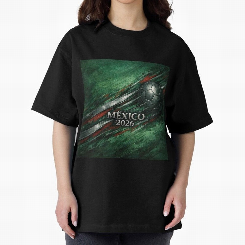 Mexico 2026 Kickoff Emblem Classic T-Shirt Enjoy the Biggest Football Party of Global Football Passion for FIFA World Cup 2026 USA Canada Mexico, Inspired by CR7, Germany, Global Supporter Spirit, Legendary Goals, National Colors and Tournament