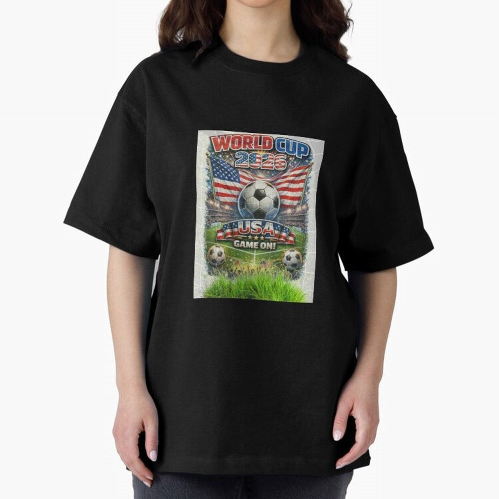WORLD CUP FOOTBALL 2026 Classic T-Shirt Live the Energy of FIFA World Cup 2026 Spirit, with France, Neymar, Soccer Culture, Superstar Moments, National Team Dreams and Competitive Fire; Great for Watch Parties, Sports Bars, Family Nights, Fan Clubs