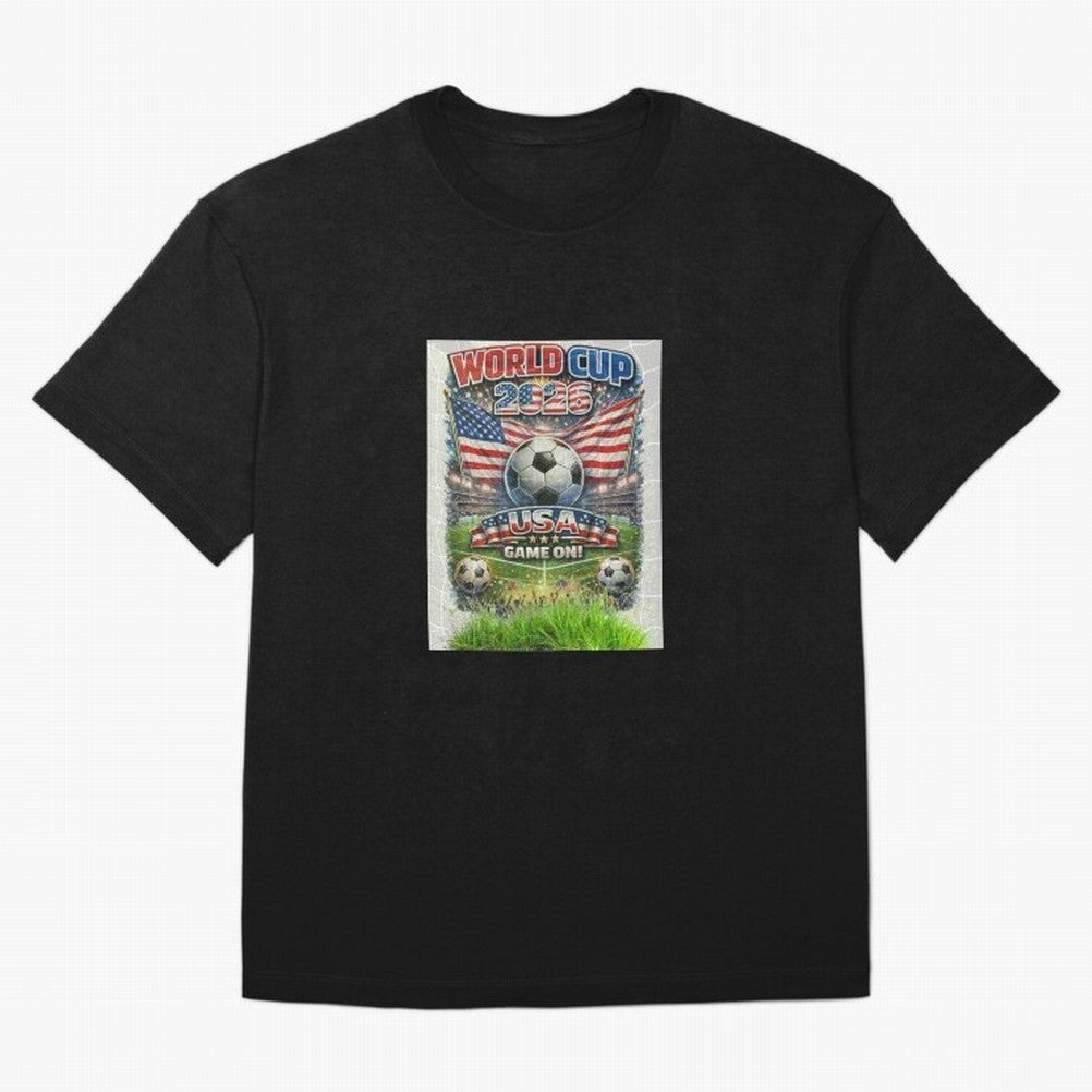 WORLD CUP FOOTBALL 2026 Classic T-Shirt Live the Energy of FIFA World Cup 2026 Spirit, with France, Neymar, Soccer Culture, Superstar Moments, National Team Dreams and Competitive Fire; Great for Watch Parties, Sports Bars, Family Nights, Fan Clubs