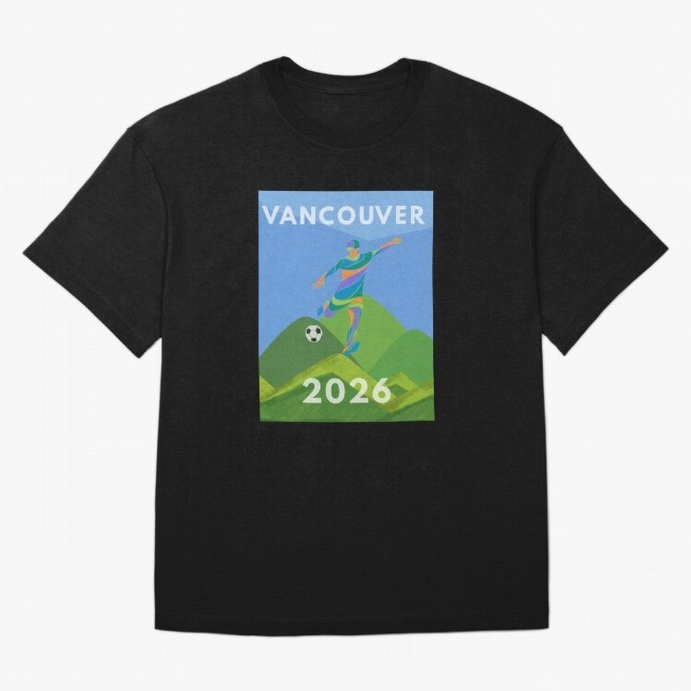 Vancouver soccer 2026 host city Classic T-Shirt Keep Football History Alive during Match Day Hype around FIFA World Cup 2026 Group Stage, Messi, Neymar and Mbappe, Germany, Football Passion, Legendary Performances, Festival Vibes and Supporter