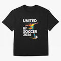 United by Soccer 2026 Football Fan Hoodie International Cup Style Graphic Classic T-Shirt Show Your Love for Global Football Passion for FIFA World Cup 2026, Built around CR7 and Messi, Portugal, Sports Nostalgia, International Competition, Famous