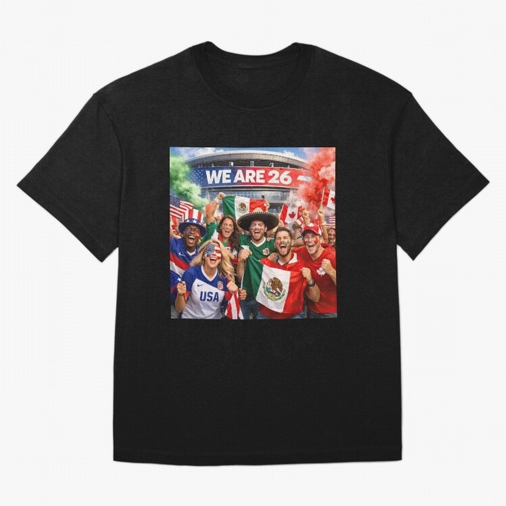 2026 FIFA World Cup Celebration Classic T-Shirt Make Your Look Match Global Football Passion for FIFA World Cup 2026, with Haaland and Mbappe, Argentina, France and Brazil, Soccer Culture, Superstar Moments, National Team Dreams and Competitive