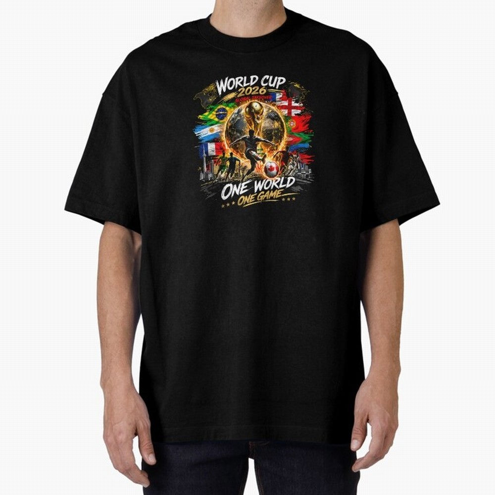 World Cup 2026 Classic T-Shirt Cheer through Every Moment of Match Day Hype around FIFA World Cup 2026 USA Canada Mexico, CR7 and Messi, France and Portugal, Stadium Chants, National Pride, Trophy Dreams and Unforgettable Football Memories; Made