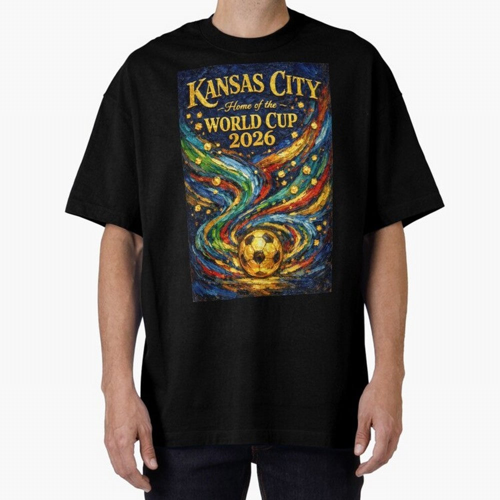 Kansas City Home of the World Cup 2026 Soccer Fan ¡ª Moody Jewel Art Print Classic T-Shirt Bring Global Tournament Vibes to FIFA World Cup 2026 USA Canada Mexico Filled with Messi, Neymar and Mbappe, Spain Energy, Vintage Soccer Flavor, Modern