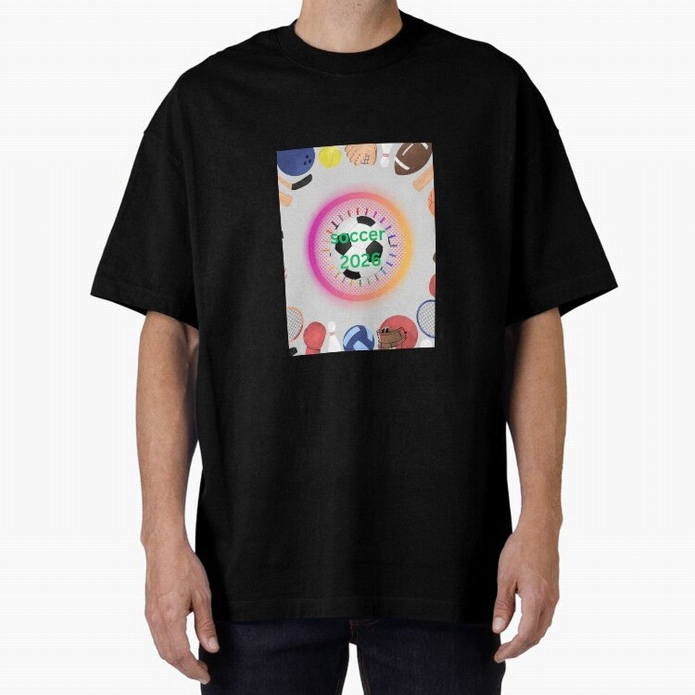 SOCCER GAME OF NATIONS Classic T-Shirt Feel the Roar of Match Day Hype around FIFA World Cup 2026, Messi, CR7 and Mbappe, Spain, Worldwide Fan Energy, Dramatic Goals, Stadium Lights and Championship Celebrations; Perfect for Supporters Who Want