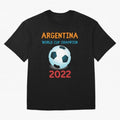Argentina, 2022 World Cup Champion Classic T-Shirt Discover FIFA World Cup 2026 USA Canada Mexico Spirit, Centered on France and Portugal, Messi and Cristiano Ronaldo, Global Supporter Spirit, Legendary Goals, National Colors and Tournament