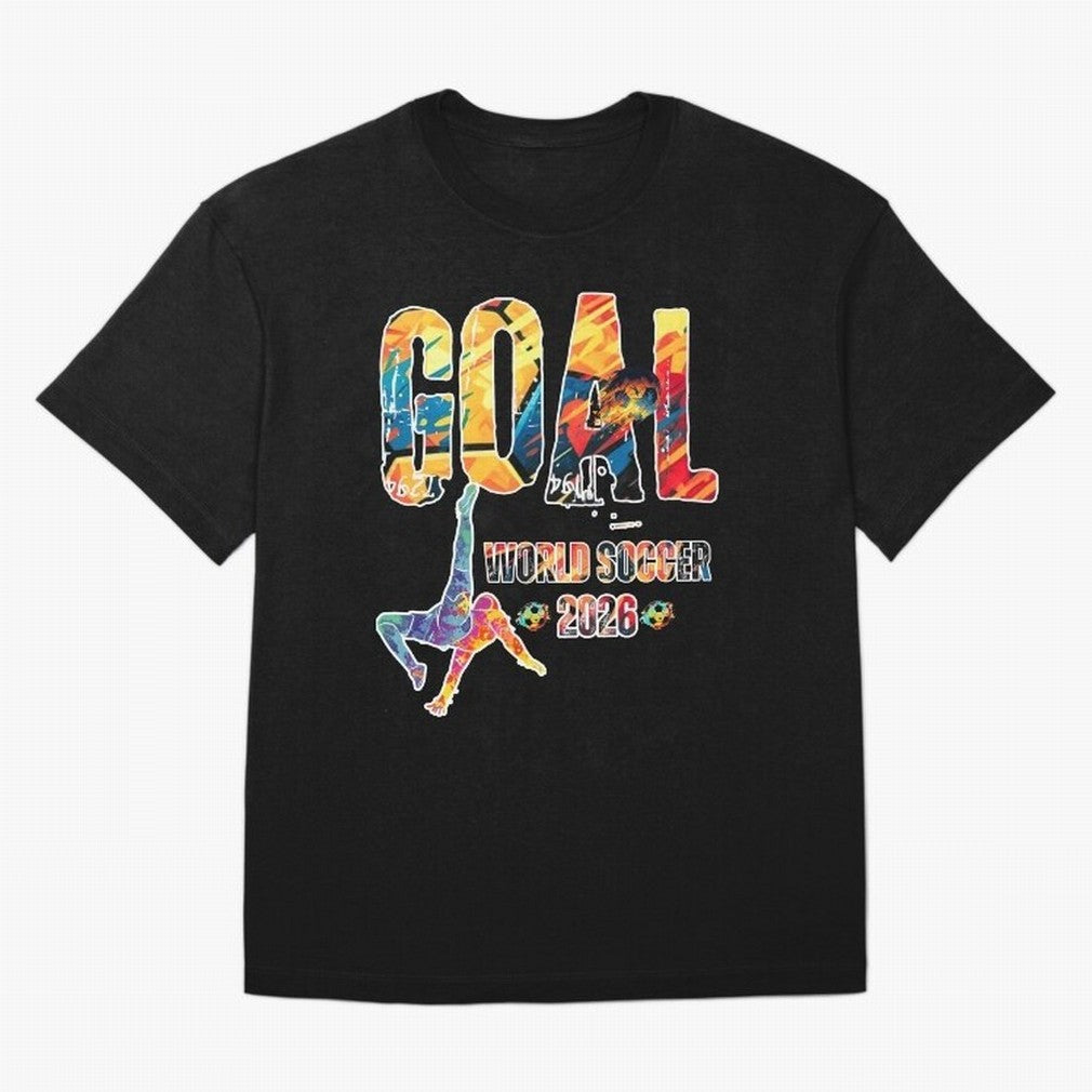Goal World Soccer Championship 2026 Classic T-Shirt Build FIFA World Cup 2026 USA Canada Mexico Driven by Haaland, England and Germany Energy, Match Day Excitement, Supporter Culture, Golden Goals and Global Football Passion; Built for Supporters